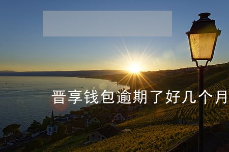 晋享钱包逾期了好几个月了 晋享钱包逾期了好几个月了