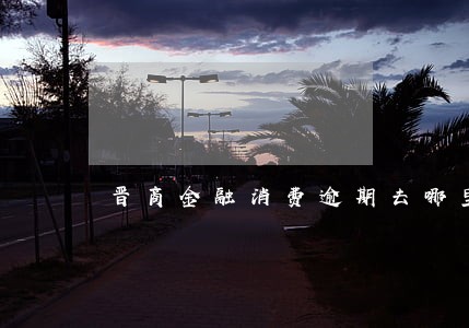 晋商金融消费逾期去哪里还 晋商金融消费逾期去哪里还