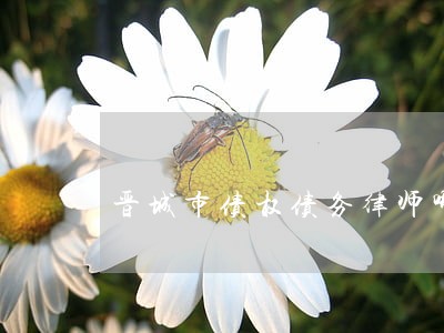 晋城市债权债务律师哪里找 晋城市债权债务律师哪里找