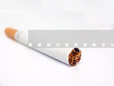 晋城银行车贷逾期怎么还 晋城银行车贷逾期怎么还
