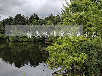 普惠快信现金贷逾期上门吗 普惠快信现金贷逾期上门吗