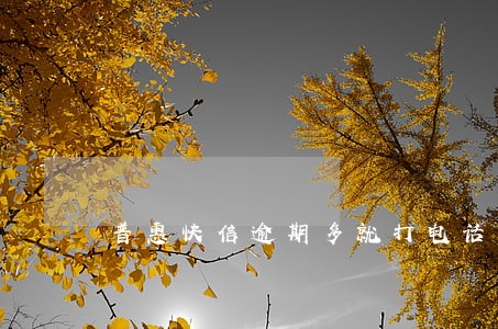 普惠快信逾期多就打电话 普惠快信逾期多就打电话
