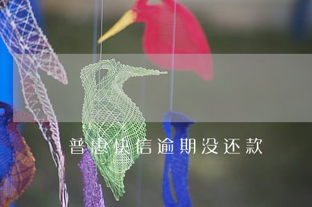 普惠快信逾期没还款 普惠快信逾期没还款