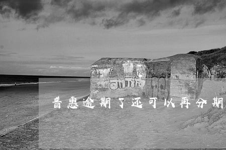 普惠逾期了还可以再分期还吗 普惠逾期了还可以再分期还吗