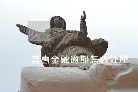 普惠金融逾期怎么处理 普惠金融逾期怎么处理