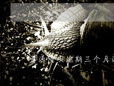 普通借呗逾期三个月还清 普通借呗逾期三个月还清