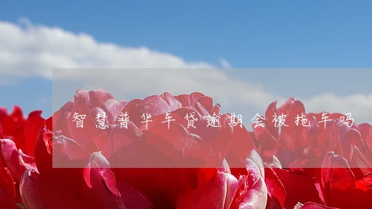 智慧普华车贷逾期会被拖车吗 智慧普华车贷逾期会被拖车吗