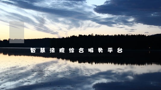 智慧法院综合服务平台 智慧法院综合服务平台