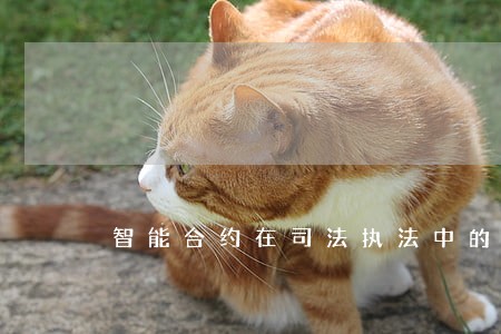 智能合约在司法执法中的应用 智能合约在司法执法中的应用