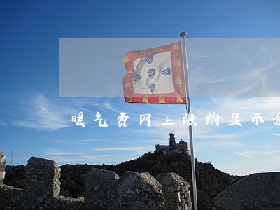 暖气费网上缴纳显示逾期怎么办 暖气费网上缴纳显示逾期怎么办