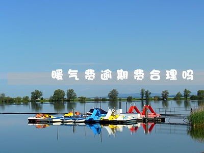 暖气费逾期费合理吗