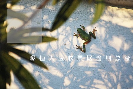 曝恒大应收票据逾期总金额 曝恒大应收票据逾期总金额