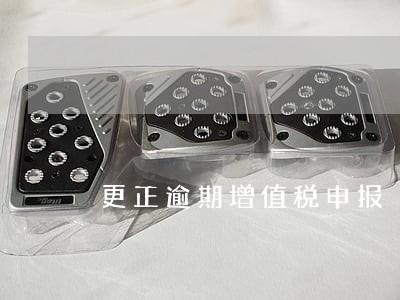更正逾期增值税申报 更正逾期增值税申报