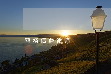 曹杨债务律师