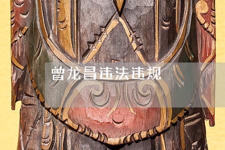曾龙昌违法违规