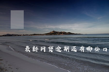 最新网贷逾期还有哪些口子可以贷
