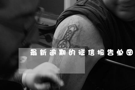 最新逾期的征信报告单图片