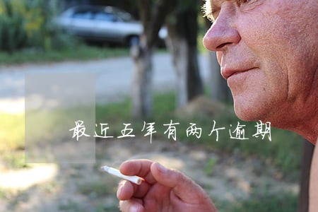 最近五年有两个逾期 最近五年有两个逾期