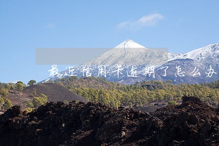 最近信用卡逾期了怎么办 最近信用卡逾期了怎么办