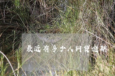 最近有多少人网贷逾期