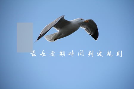 最长逾期时间判定规则 最长逾期时间判定规则