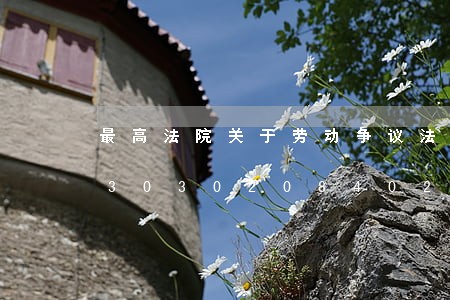 最高法院关于劳动争议法院管辖权/2023030208402