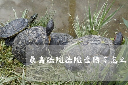 最高法院法院盘错了怎么办
