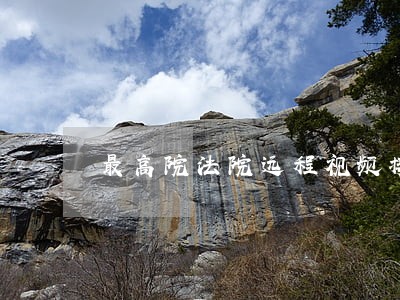 最高院法院远程视频接访