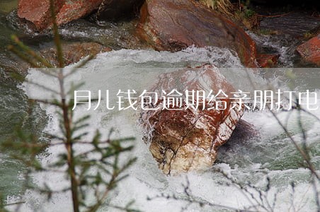 月儿钱包逾期给亲朋打电话 月儿钱包逾期给亲朋打电话