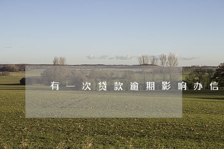 有一次贷款逾期影响办信用卡 有一次贷款逾期影响办信用卡