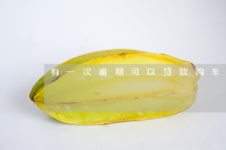 有一次逾期可以贷款购车吗 有一次逾期可以贷款购车吗
