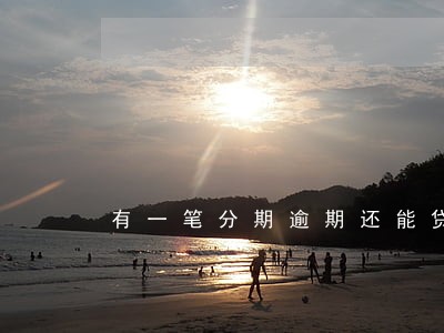 有一笔分期逾期还能贷款