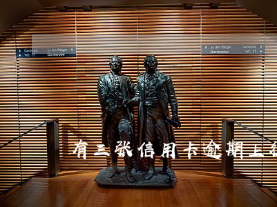 有三张信用卡逾期上征信怎么办