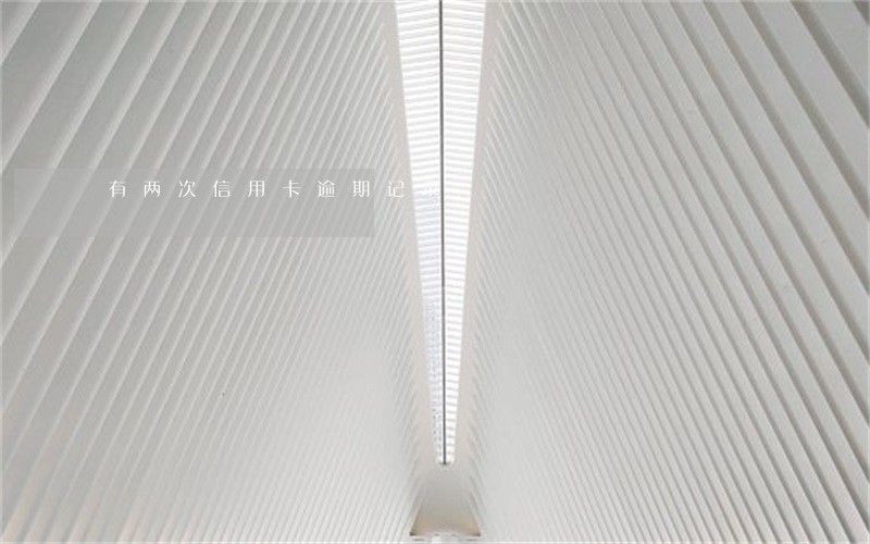 有两次信用卡逾期记录 有两次信用卡逾期记录