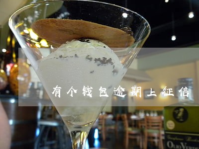 有个钱包逾期上征信 有个钱包逾期上征信