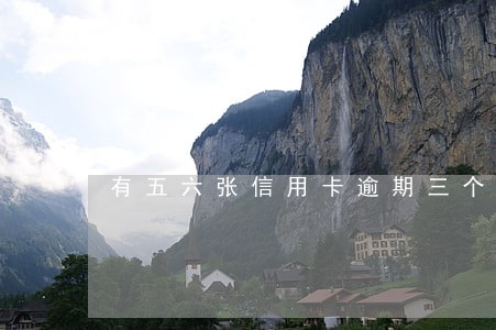 有五六张信用卡逾期三个月了 有五六张信用卡逾期三个月了