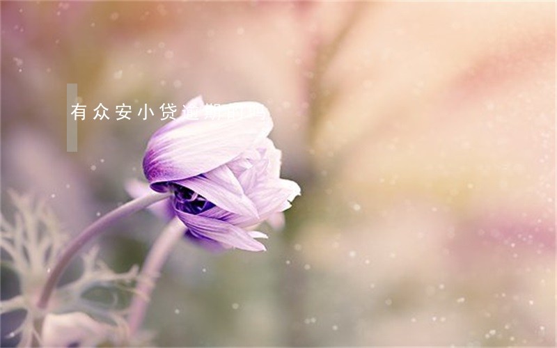 有众安小贷逾期的吗 有众安小贷逾期的吗
