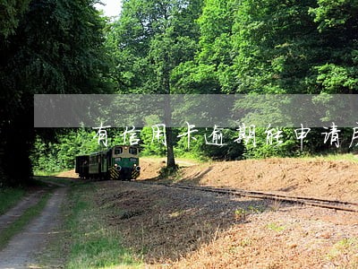 有信用卡逾期能申请房贷吗 有信用卡逾期能申请房贷吗