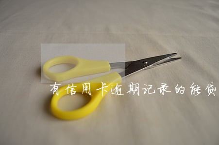 有信用卡逾期记录的能贷款吗 有信用卡逾期记录的能贷款吗