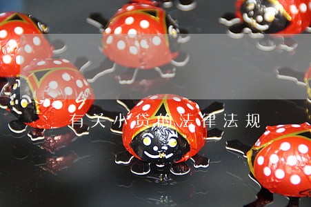 有关小贷的法律法规 有关小贷的法律法规