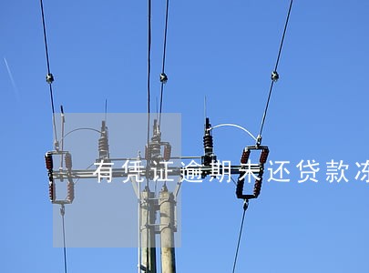 有凭证逾期未还贷款冻结