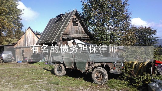有名的债务担保律师 有名的债务担保律师