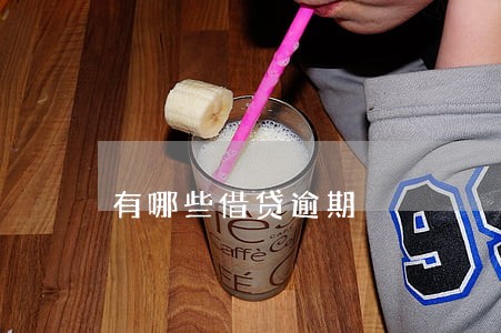 有哪些借贷逾期 有哪些借贷逾期
