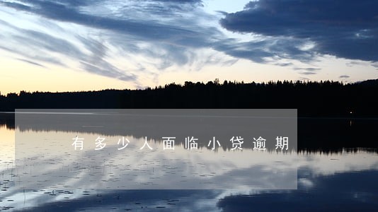 有多少人面临小贷逾期 有多少人面临小贷逾期
