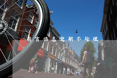 有害信息逾期不处理 有害信息逾期不处理