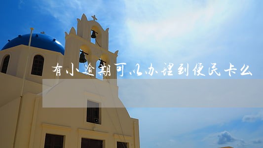 有小逾期可以办理到便民卡么 有小逾期可以办理到便民卡么