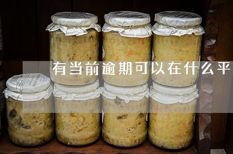 有当前逾期可以在什么平台借钱 有当前逾期可以在什么平台借钱