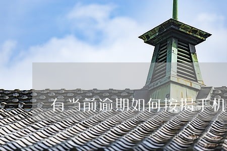 有当前逾期如何按揭手机吗 有当前逾期如何按揭手机吗