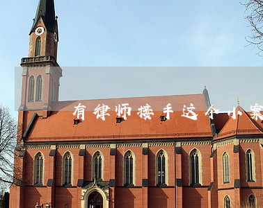 有律师接手这个小案子吗 有律师接手这个小案子吗