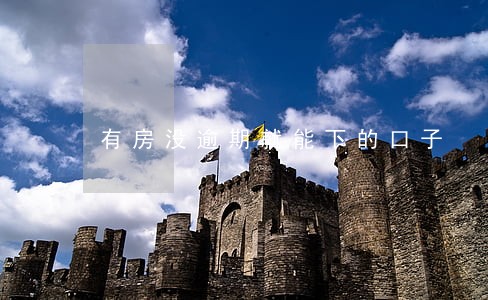 有房没逾期就能下的口子 有房没逾期就能下的口子